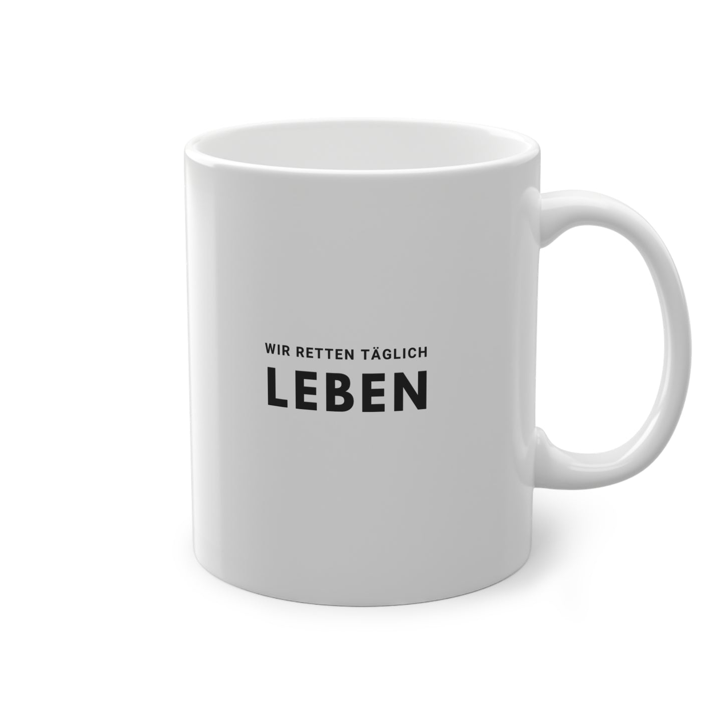 Kaffeetasse IT Admin -  Wir Retten Täglich Leben