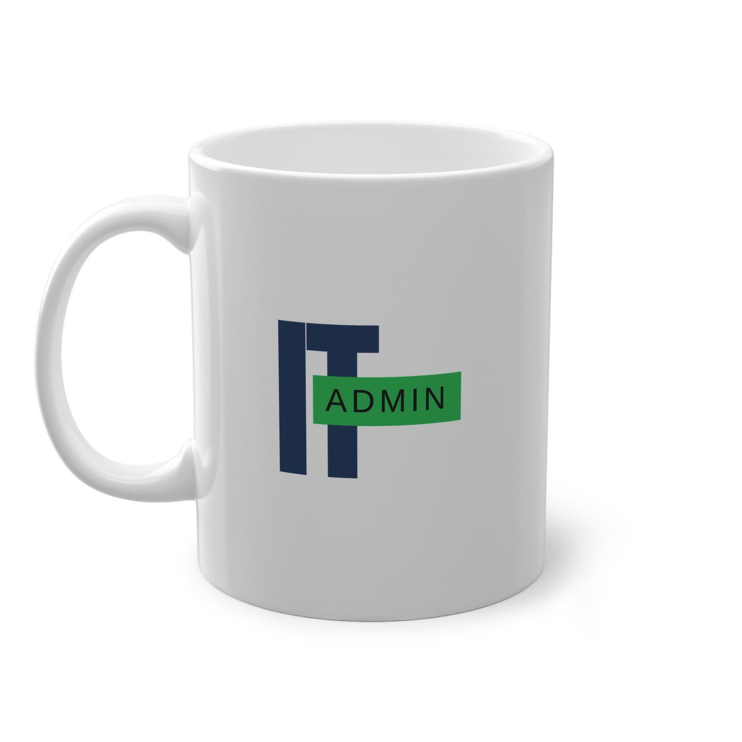 Kaffeetasse IT Admin -  Wir Retten Täglich Leben